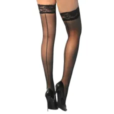 Meia Calça 7/8 com Risca de Giz